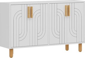 Μπουφές Λευκό RODNEY 120x29,6x73,6