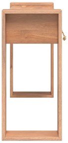 vidaXL Τραπέζι Κονσόλα 90 x 35 x 75 εκ. από Μασίφ Ξύλο Teak