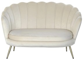 Καναπές Home ESPRIT Κρεμ 130 x 77 x 83 cm