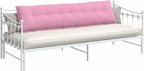 vidaXL Μαξιλάρι Πλάτης Ροζ 200 x 19 x 50 εκ ύφασμα