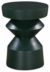 EDGY SIDE TABLE ΠΡΑΣΙΝΟ 48x48xH62,5cm - 04-1012