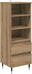 vidaXL Highboard Artisan Oak 40 x 36 x 110 εκ. Επεξεργασμένο Ξύλο