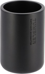 Ποτηροθήκη Μπάνιου (Φ7.5x10.7) T-D Black 61101237