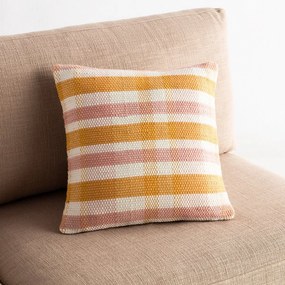 Μαξιλαροθήκη Διακοσμητική Tic-Tac-Toe 477/25 Somon Gofis Home 43X43 43x43cm 100% Cotton