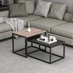 Coffee Table Leka - Black Black