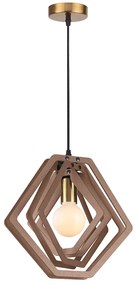 Φωτιστικό Κρεμαστο Aca ZM391P34WLL TRITON Καφέ (Brown)