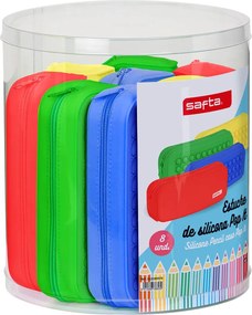 Κασετίνα Safta Pop It Ρύθμιση (8 Τεμάχια)