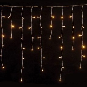 Magic Christmas Βροχή 288 LED Θερμό Λευκό 600X60cm Επέκταση ΄Εως 3Τμχ. Διαφανές Καλώδιο 600-11358