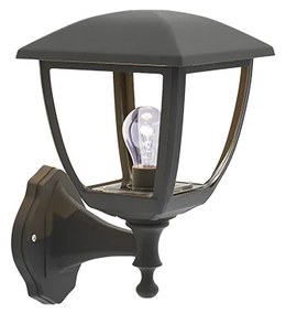 it-Lighting Avalanche 1xE27 Outdoor Wall Lamp Black D:22cmx30cm (80201214)