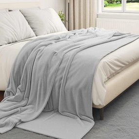 vidaXL Ριχτάρια 6 pcs Γκρι 240 x 270 εκ. Μαλλί
