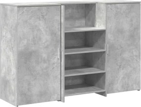 vidaXL Γραφείο υποδοχής 155x50x103,5 εκ. Επεξεργασμένο Ξύλο