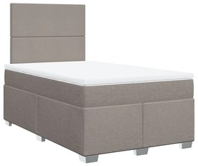 ΚΡΕΒΑΤΙ BOXSPRING ΜΕ ΣΤΡΩΜΑ TAUPE 120X200 ΕΚ. ΥΦΑΣΜΑΤΙΝΟ 3290452