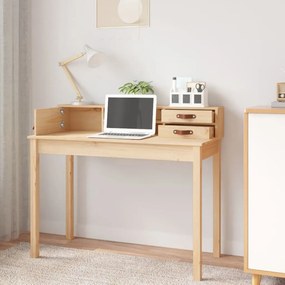 vidaXL Γραφείο 110x50x93 εκ. από Μασίφ Ξύλο Πεύκου