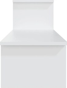 vidaXL Έπιπλο Τηλεόρασης Λευκό 180 x 30 x 43 εκ. από Επεξ. Ξύλο