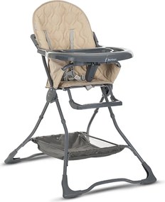 FEEDING CHAIR BONBON BEIGE LEATHER