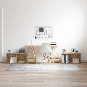 vidaXL Σετ επίπλου τηλεόρασης 2 τμχ. Artisan Oak Επεξεργασμένο Ξύλο
