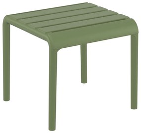 PARIS OLIVE GREEN ΤΡΑΠΕΖΙ 42X41X40εκ. ΠΟΛ/ΝΙΟΥ SIESTA 42X41X40εκ.