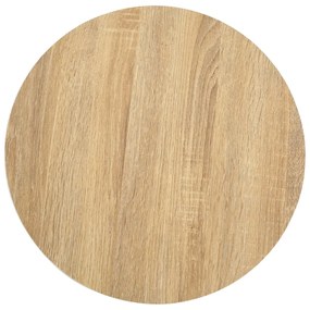 vidaXL Τραπέζι Bistro Ανοιχτό Καφέ 40 εκ. από MDF