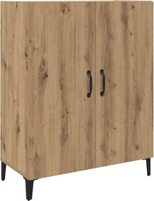 vidaXL Highboard 2 pcs Artisan Oak Επεξεργασμένο ξύλο