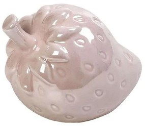 Διακοσμητική Φράουλα DOS239K6 9,5x7,7cm Pink Espiel Ceramic