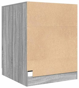 vidaXL Ντουλάπι Πλυντηρίου Γκρι Sonoma 71 x 71,5 x 91,5 εκ.