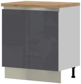 Επιδαπέδιο ντουλάπι Trinity R80-2K-Anthraki Gualistero