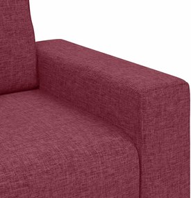 vidaXL Πολυθρόνα-Καναπέ Κόκκινη 100 x 77 x 82 εκ. Ύφασμα