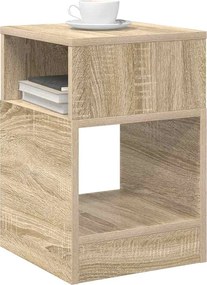 vidaXL End Table Δρύς Sonoma 30,5 x 30 x 45 εκ Επεξεργασμένο ξύλο