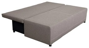 Καναπές - Κρεβάτι Nuvia Fylliana με Μπέζ ύφασμα 190x80x85εκ. 190x80x85 εκ.