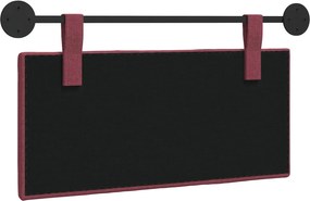 vidaXL Κρεμαστό Κεφαλάρι Κόκκινο ύφασμα