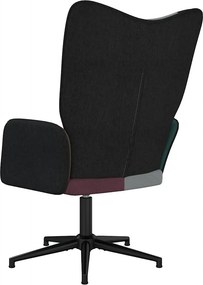 vidaXL Πολυθρόνα Relax Σχέδιο Patchwork Υφασμάτινη