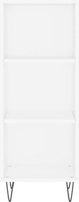 vidaXL Ντουλάπι Λευκό 34,5x32,5x90 εκ. Επεξεργασμένο Ξύλο
