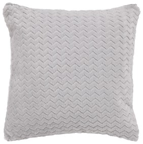 Διακοσμητικό Μαξιλάρι Fleece 40x40εκ. Throws 1368 Grey Das Home