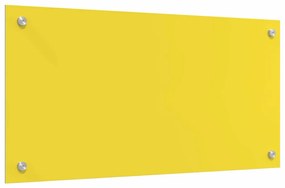 vidaXL Κουζίνα  Πλακάκι Κίτρινο 80x40x0,6 εκ. Θερμαινόμενο Γυαλί