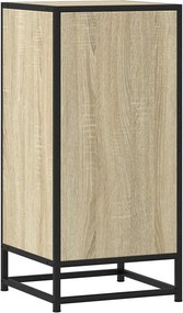 vidaXL Συρταριέρα Sonoma Δρυς 35,5x35x76 εκ. Επεξ. Ξύλο + Μέταλλο