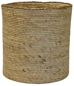 Καλάθι Ψάθινο 00.06.67556 Φ36x39cm Natural Mat
