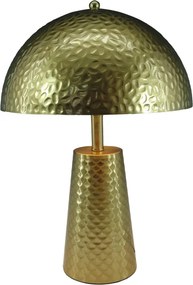 Επιτραπέζιο φωτιστικό Ambient Inart Ε27 χρυσό μέταλλο Φ30x44εκ