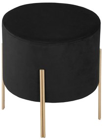 Σκαμπό (Φ33.5x40) A-S Living Black 157171A