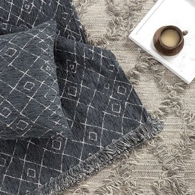 Διακοσμητικό Μαξιλάρι 45x45 - Folk Dark Gray 5206400331354