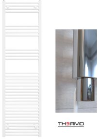 Thermo ALTO Θερμαινόμενη πετσετοκρεμάστρα από Mild Steel με ηλεκτρική λειτουργία, 176x50cm White