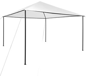 vidaXL Κιόσκι Λευκό 4 x 4 x 3 μ. 180 γρ./μ²