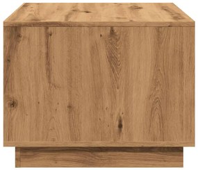 Τραπεζάκι σαλονιού Artisan Oak 55x55x42 cm Κατασκευασμένο ξύλο - Καφέ