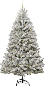 vidaXL Τεχνητό Χριστουγεννιάτικο Δέντρο 300 cm 300 LED Θερμό λευκό