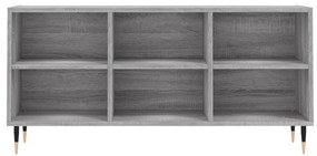vidaXL Έπιπλο Τηλεόρασης Γκρι Sonoma 103,5x30x50 εκ Επεξεργασμένο Ξύλο