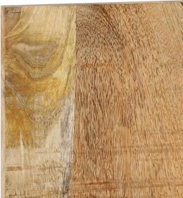 vidaXL κεφαλάρι 140 cm μασίφ ακατέργαστο ξύλο Mango