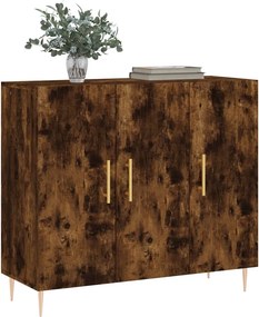 vidaXL Ντουλάπι Καπνιστή Δρυς 90x34x80 εκ. Επεξεργασμένο Ξύλο