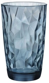Ποτήρι Σωλήνα Diamond BR00127701 470ml Ocean Blue Bormioli Rocco Γυαλί
