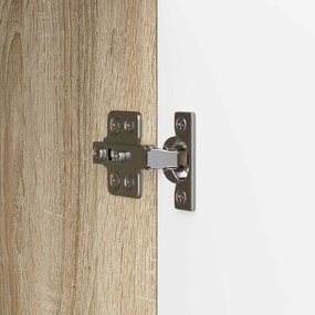vidaXL Πλαϊνό γραφείο Sonoma Δρυς 34,5 x 33 x 92 εκ.