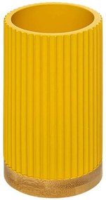 Ποτήρι Μπάνιου Natureo 07.174541C Yellow Κεραμικό