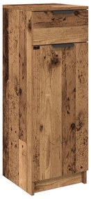 vidaXL Ντουλάπι Μπάνιου Παλιού Ξύλου 32x34x90 εκ. Κατασκευασμένο Ξύλο